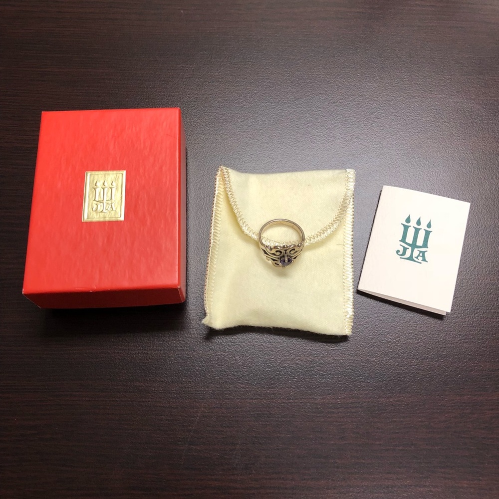 James Avery Spanish Lace Ring with Amethyst